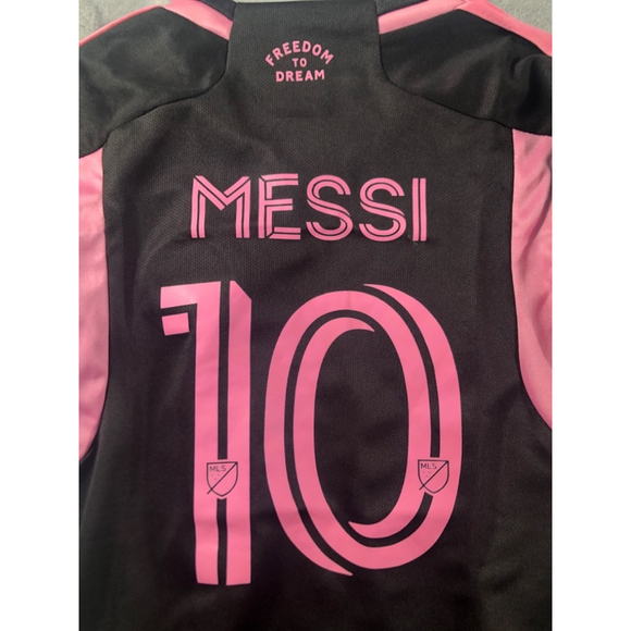 Inter Miami 2023 - 2024 Kids Black Away Soccer Jersey - Messi Miami Kids Jersey - Picture 3 of 3